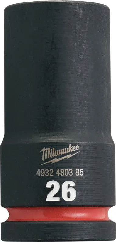 Milwaukee ShockWave™ Krachtdop 3/4" lang | 26 mm - 4932480385