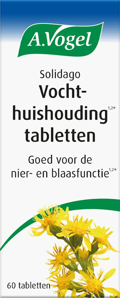 A.Vogel Solidago Vochthuishouding Tabletten 60ST