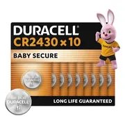 10x Duracell Knoopcel Batterij 2430 Lithium