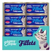 24x Edgard & Cooper Kattenvoer Fillets Tonijn 70 gr