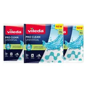 3x Vileda Doek Universeel Pro Clean Universal 4 stuks