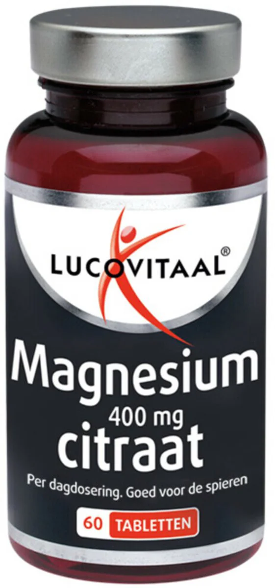 Lucovitaal Magnesium Citraat 400mg 60 tabletten