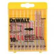 DeWALT DT2292 Decoupeerzaagbladenset metaal / alu 10-delige