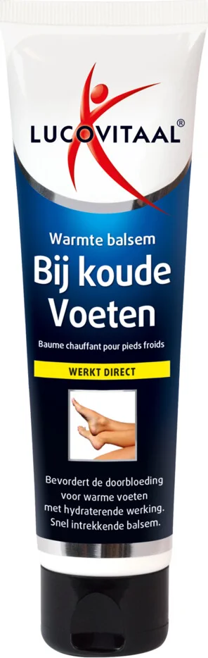 3x Lucovitaal Voeten Warmte Balsem 75 ml