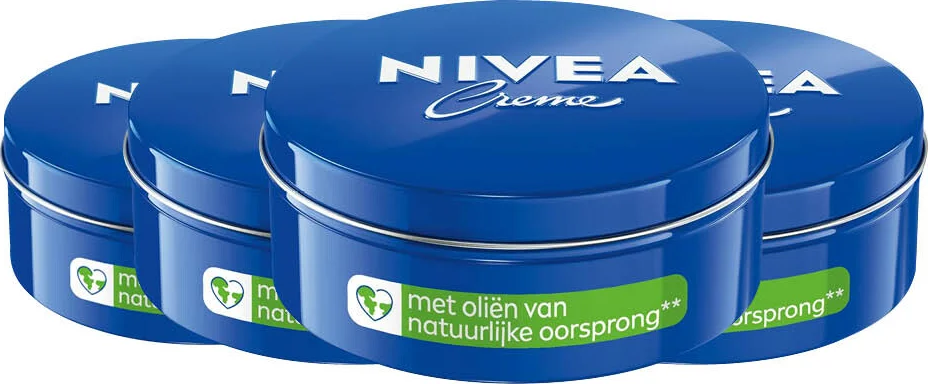 4x NIVEA Crème Blik 400 ml