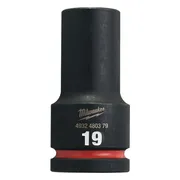 Milwaukee ShockWave™ Krachtdop 3/4" lang | 19 mm - 4932480379