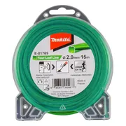 Makita E-01769 Maaidraad 2x15mtr groen