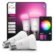 Philips Hue A67 White and Color E27 1100lm 2-pack