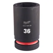 Milwaukee ShockWave™ Krachtdop 1" lang | 36 mm - 4932480429