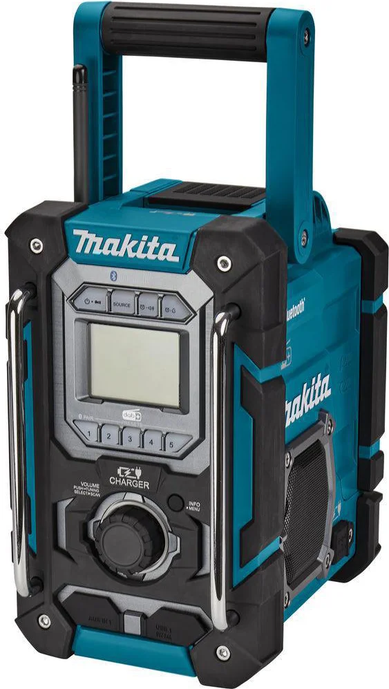 Makita DMR301 Accu bouwradio FM DAB/DAB+ Bluetooth met laadfunctie
