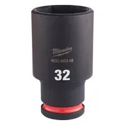 Milwaukee ShockWave™ Krachtdop 1/2" | lang | 32mm - 4932480349