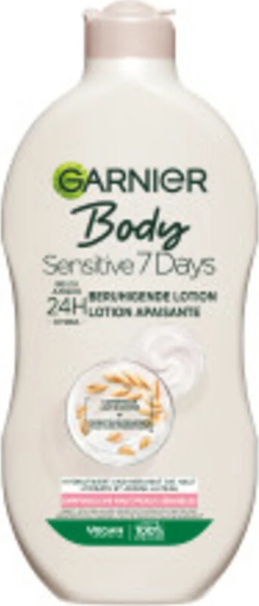 6x Garnier Body Sensitive 7 Days Verzachtende Bodylotion 400 ml