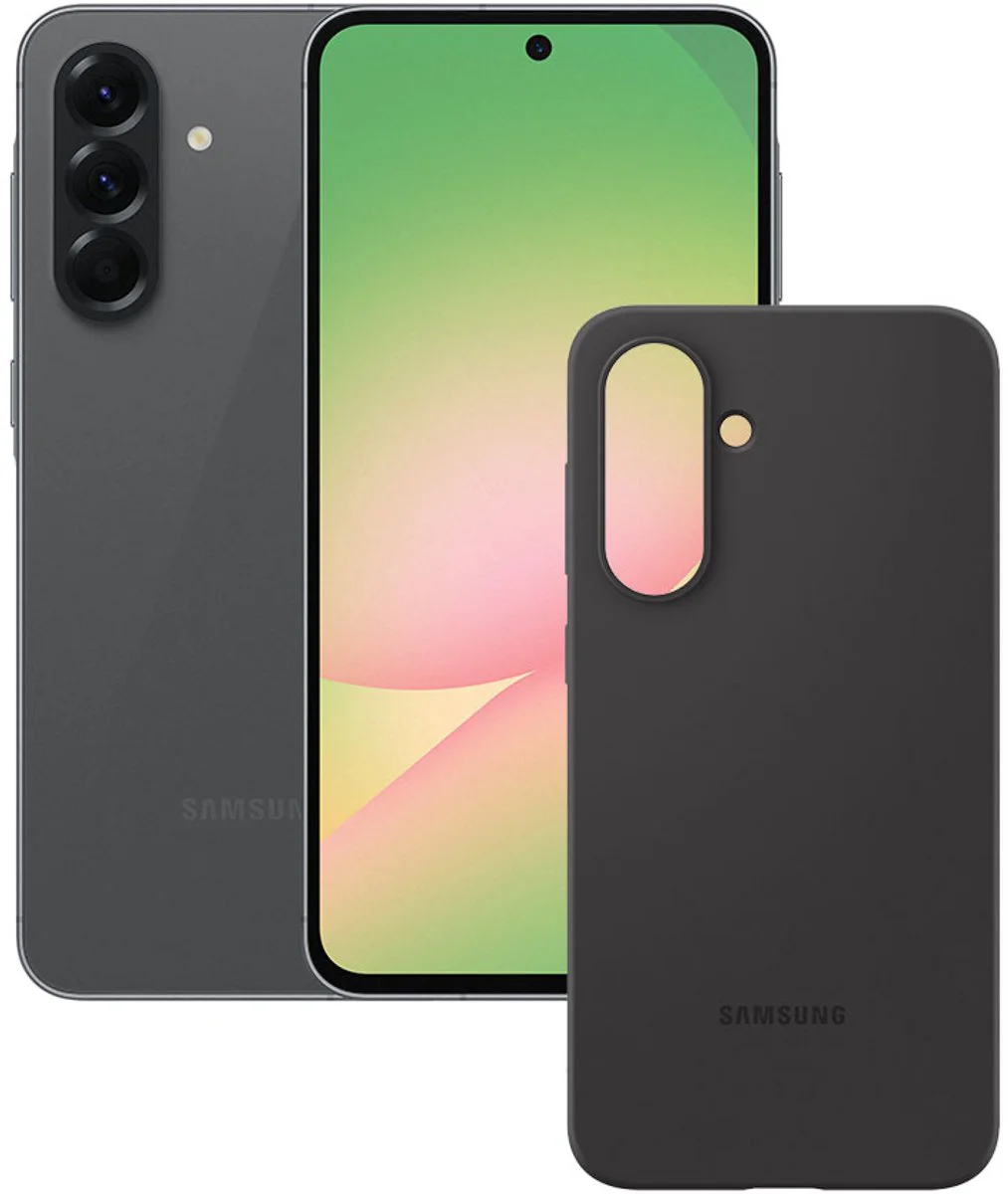Samsung Galaxy A56 5G - 256GB - Awesome Graphite + Silicone Case Black