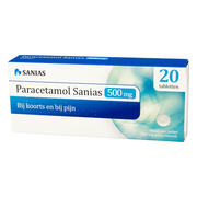 Sanias Paracetamol 500mg Tabletten 20TB