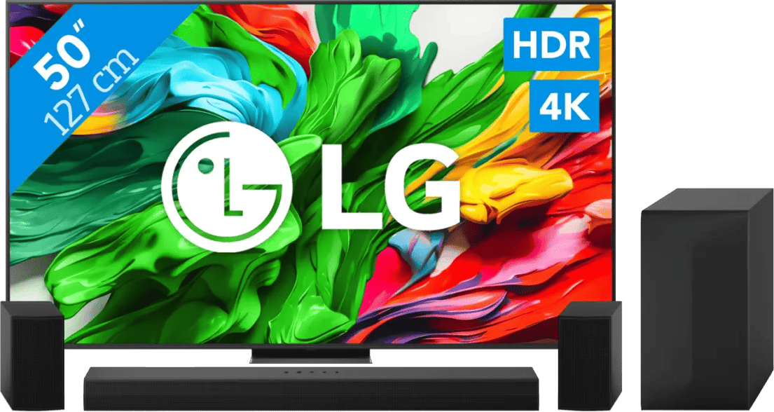 LG 50" QNED86 EVO 4K (2025) + LG DS60TR