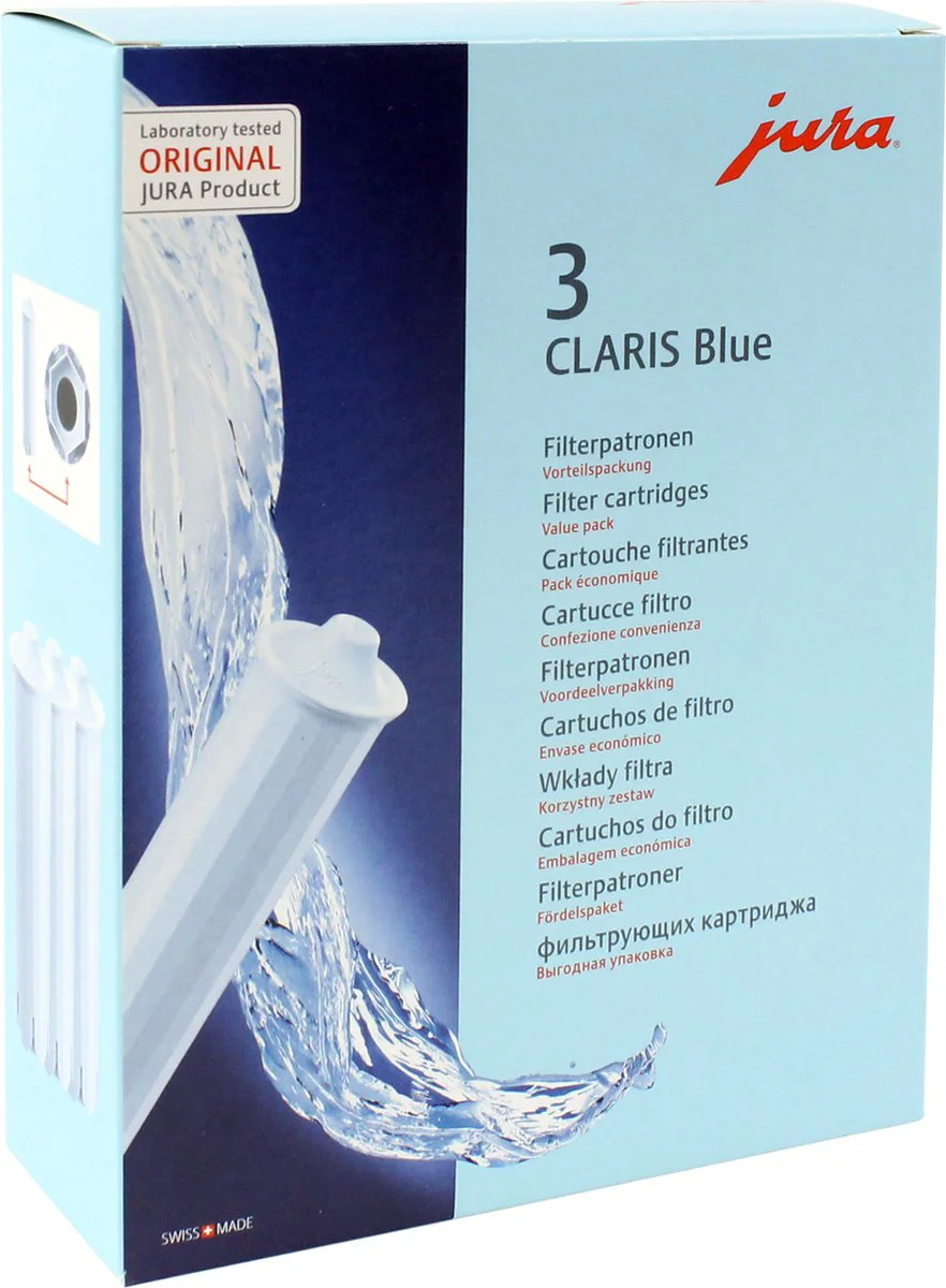 JURA Claris Blue+ Waterfilter 3 stuks