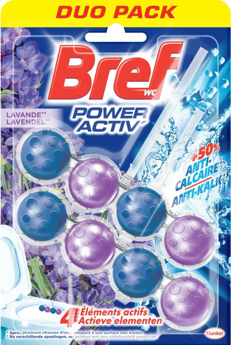 Bref Toiletblok Lavender 2 stuks