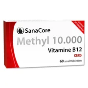SanaCore Methyl 10.000 Vitamine B12 Kers Smelttabletten 60TB