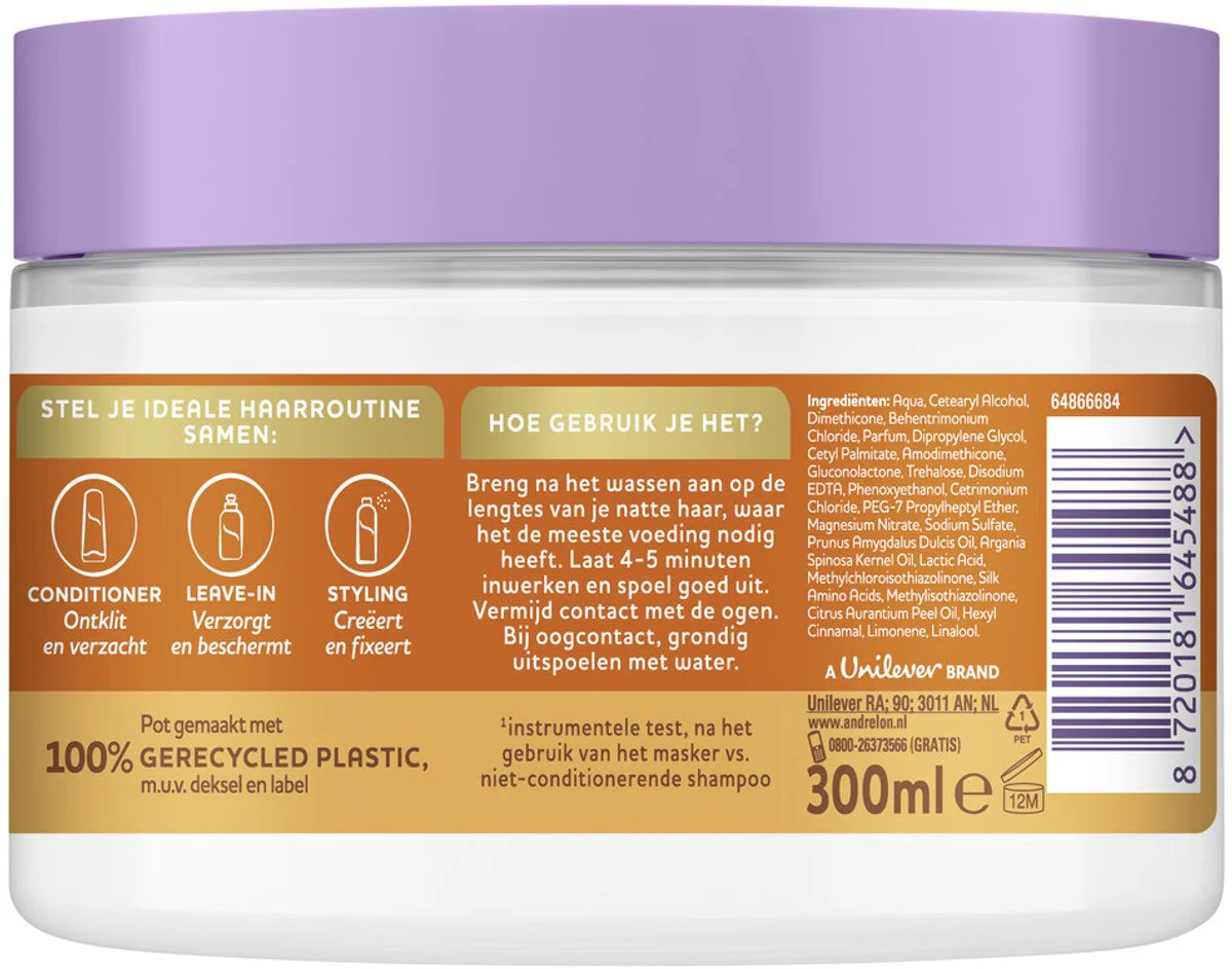 Andrélon Crème Haarmasker Oil & Care 300 ml