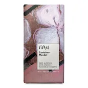 Vivani Chocoladereep Puur met Amandelen 100GR