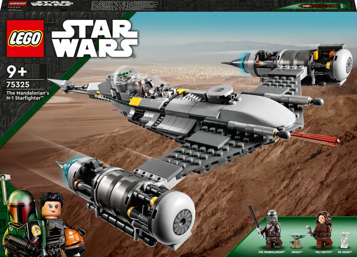 LEGO Star Wars: The Mandalorian Mando's N-1 Starfighter 75325