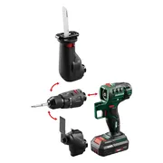 PARKSIDE 3-in-1 accu-combitool 20 V met accu en lader - schroefboormachine - multitool - reciprozaag