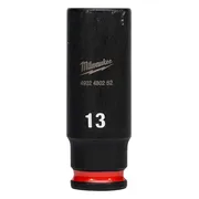 Milwaukee ShockWave™ Krachtdop 1/4" lang | 13 mm - 4932480262