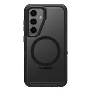 OtterBox Defender Samsung Galaxy S25 Back Cover met Magneet Transparant met Zwarte Rand