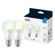 WiZ Smart Lamp 2-pack - Warm tot Koelwit Licht - E27 Mat