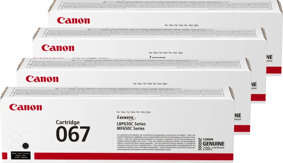 Canon 067 Toner Combo Pack