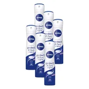 6x NIVEA Deodorant Spray Protect & Care 150 ml