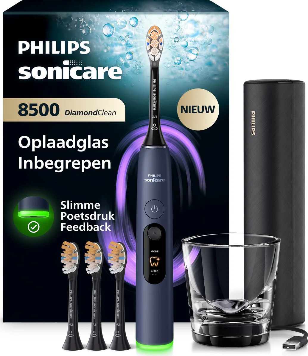 Philips Sonicare Series 8500 HX8515/13 Blauw