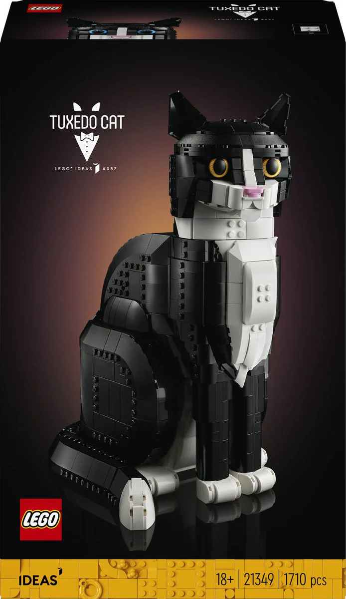 LEGO Ideas Zwart-witte kat 21349