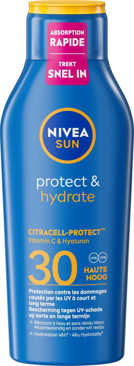 NIVEA Sun Protect & Hydrate Zonnebrand SPF 30 400 ml