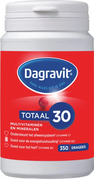 2x Dagravit Totaal 30 Multivitaminen 350 stuks