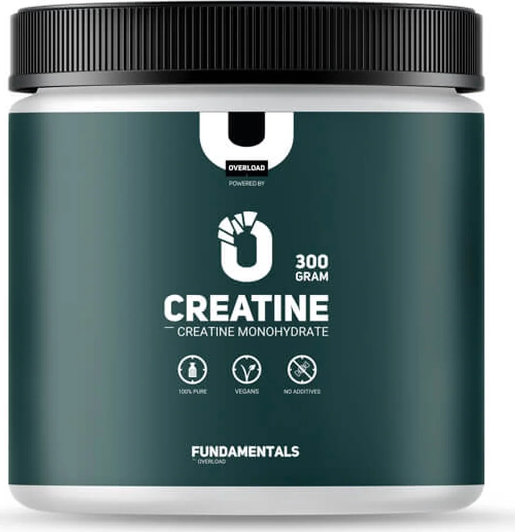 Fundamentals Creatine Monohydrate - Vegan - Sportvoeding - 300g poeder - Voedingssupplement