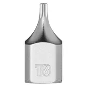 Milwaukee Bitdop 1/4″ T8 Torx - kort - 4932500462
