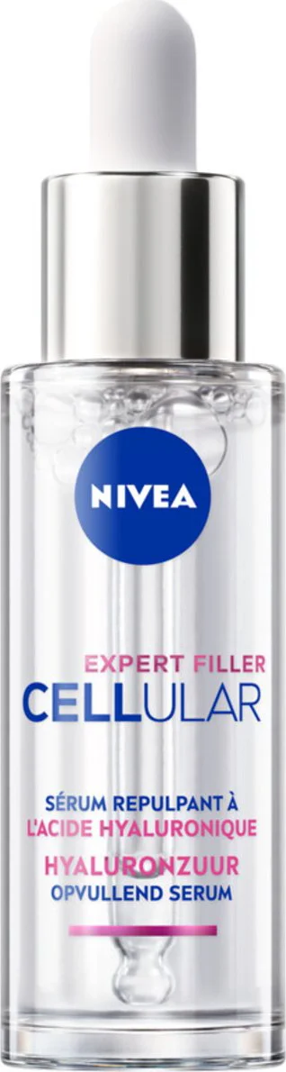 3x NIVEA Cellular Filler Hyaluron Vullend Serum 30 ml