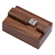 USB stick met opberg box gepersonaliseerd met uw eigen tekst zowel de stick als box! 16GB