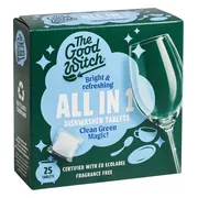 The Good Witch Bright & Refreshing All In 1 Dishwasher Tablets 25ST