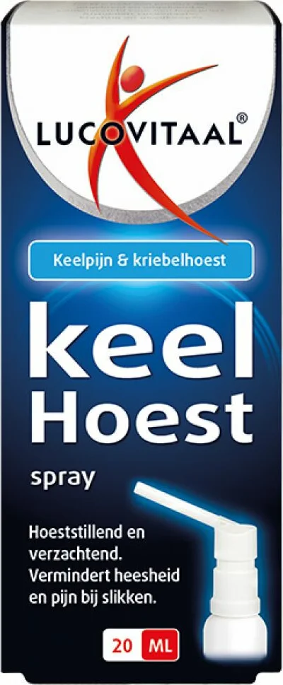 Lucovitaal Hoest en Keelspray 20 ml