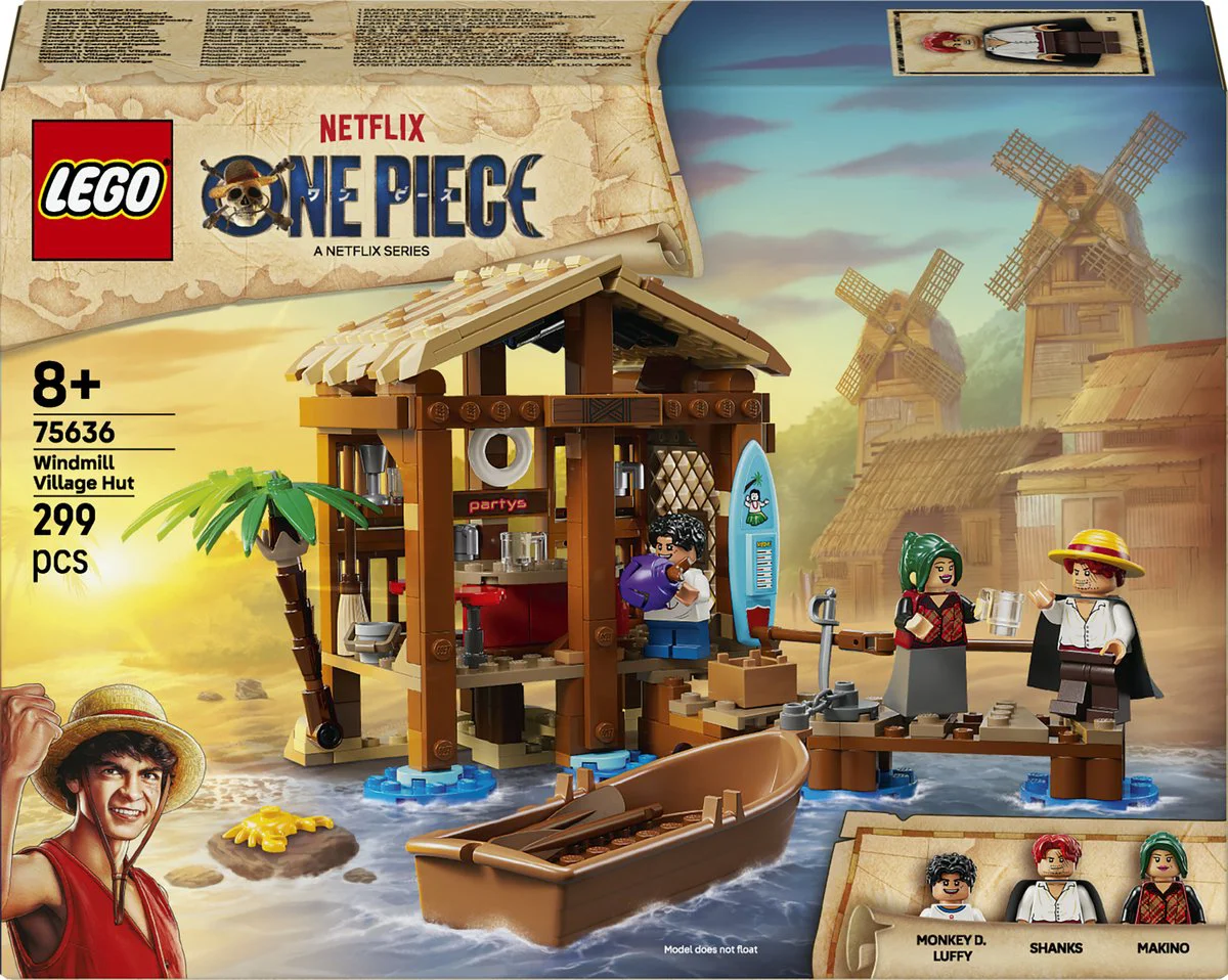 LEGO One Piece Hut in Windmolendorp 75636