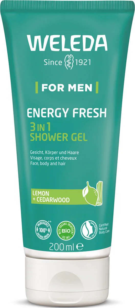 WELEDA Men 3-in1 Douchegel 200 ml