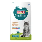 Smolke Kattenvoer Sterilised 10 kg
