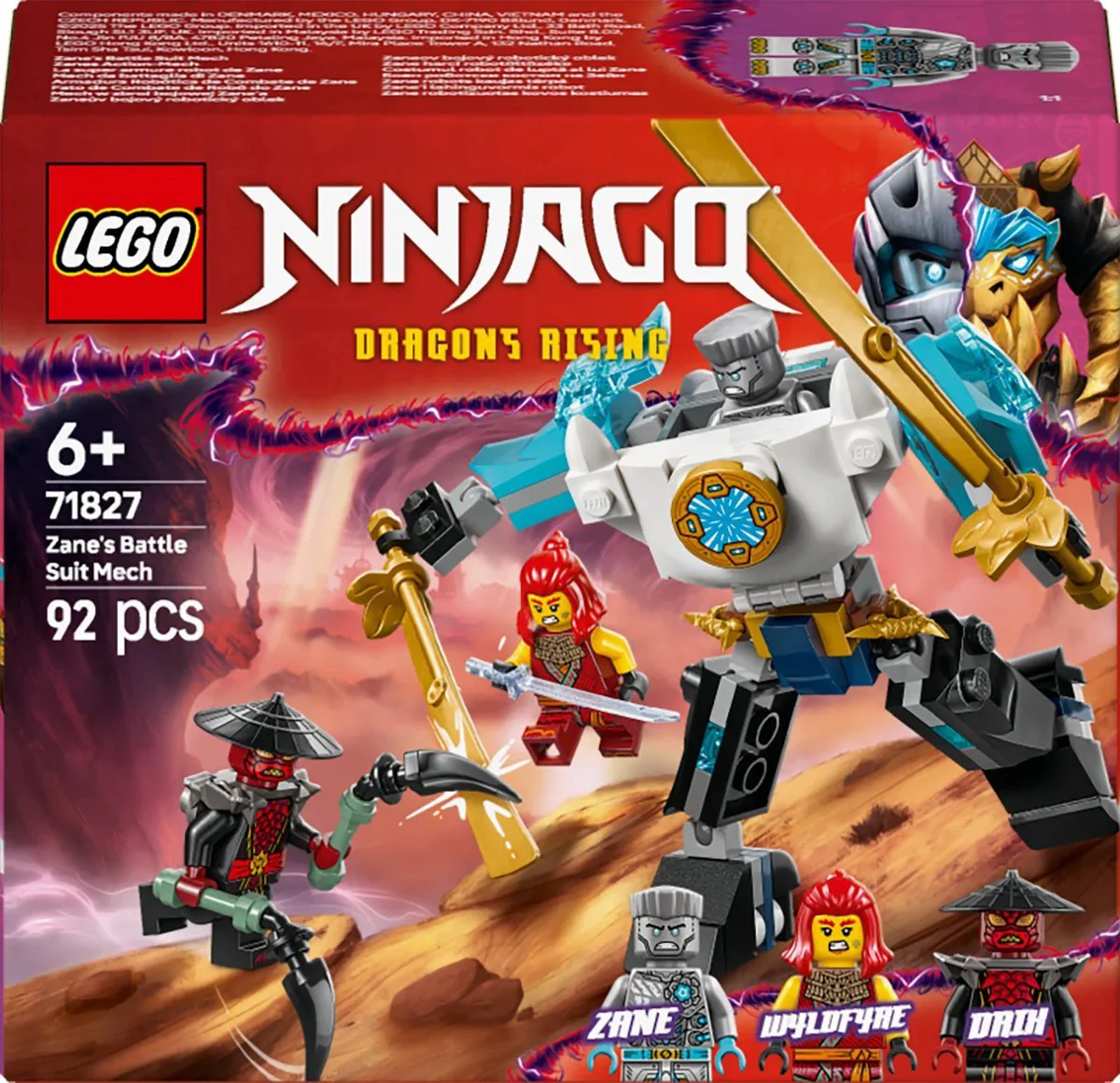 LEGO NINJAGO Zane's strijdmecha 71827