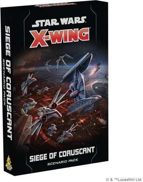 Star Wars: X-Wing Second Edition - Siege of Coruscant Scenario Pack