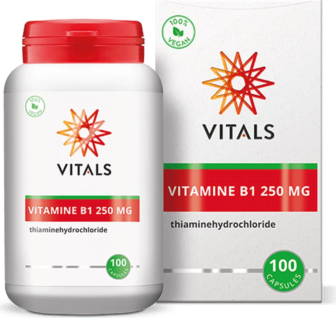 Vitals Vitamine B1 250mg Capsules 100CP