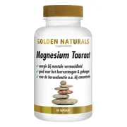 2x Golden Naturals Magnesium Tauraat 90 vegacapsules