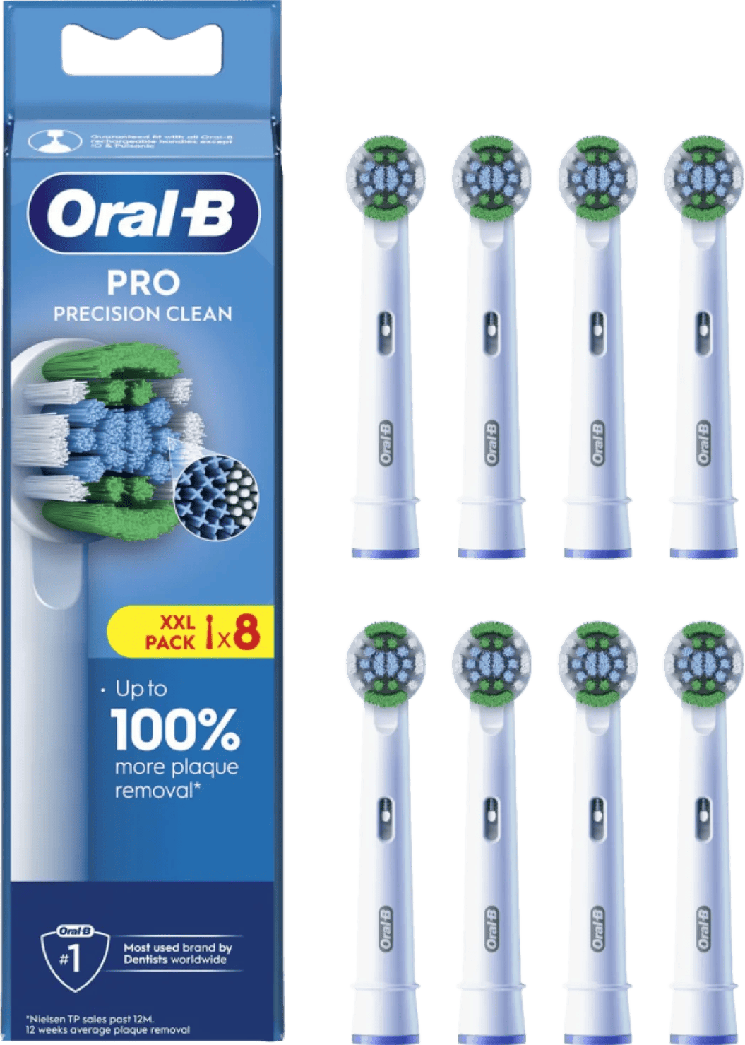 Oral-B Pro Precision Clean Wit (8 stuks)