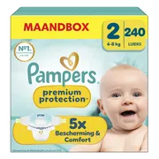 Pampers Premium Protection Luiers Maat 2 (4-8 kg) 240 stuks